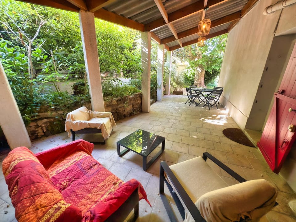 Patio, Garden, Balcony/Terrace, Living room, Seating area, Garden view
