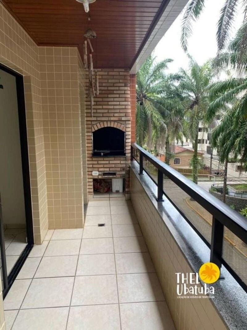 Thel Ubatuba - Apto 34, Ana Laura - Praia Grande Apartment in Ubatuba