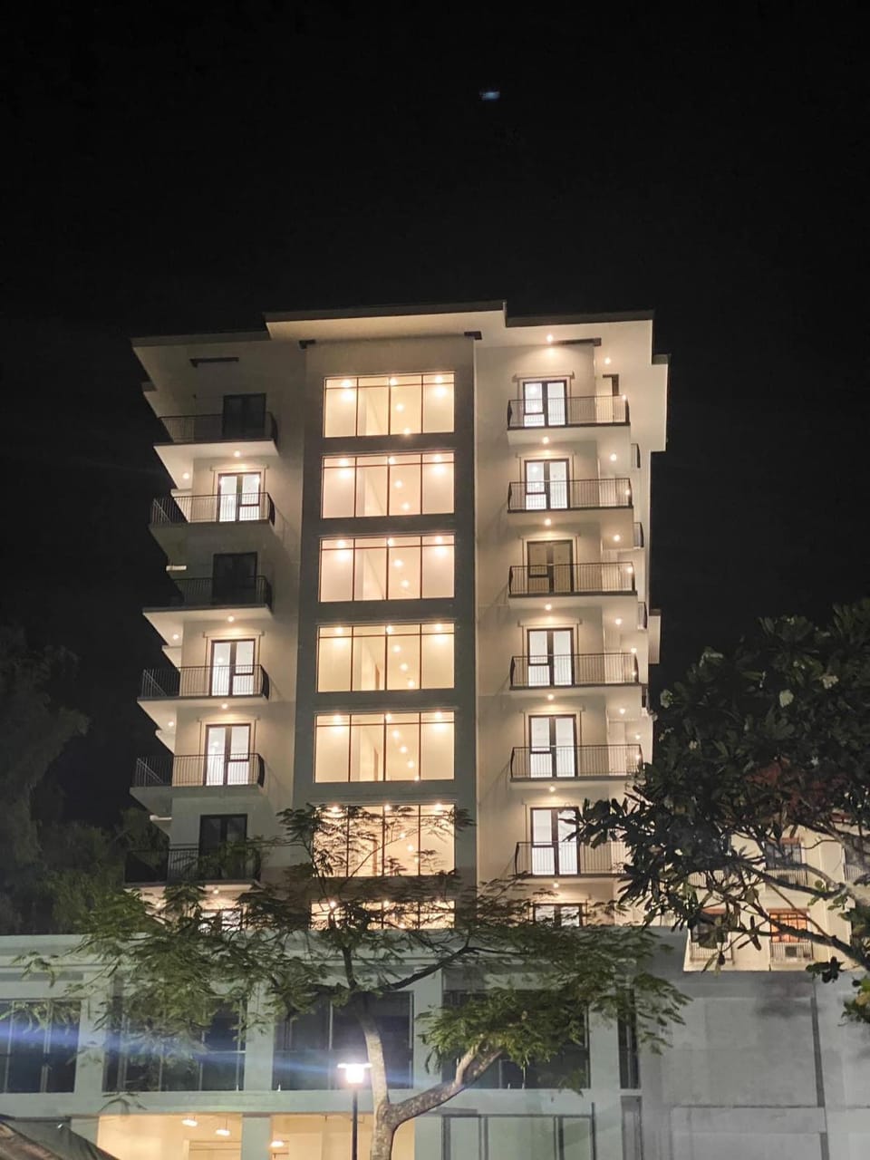 Property building, Night