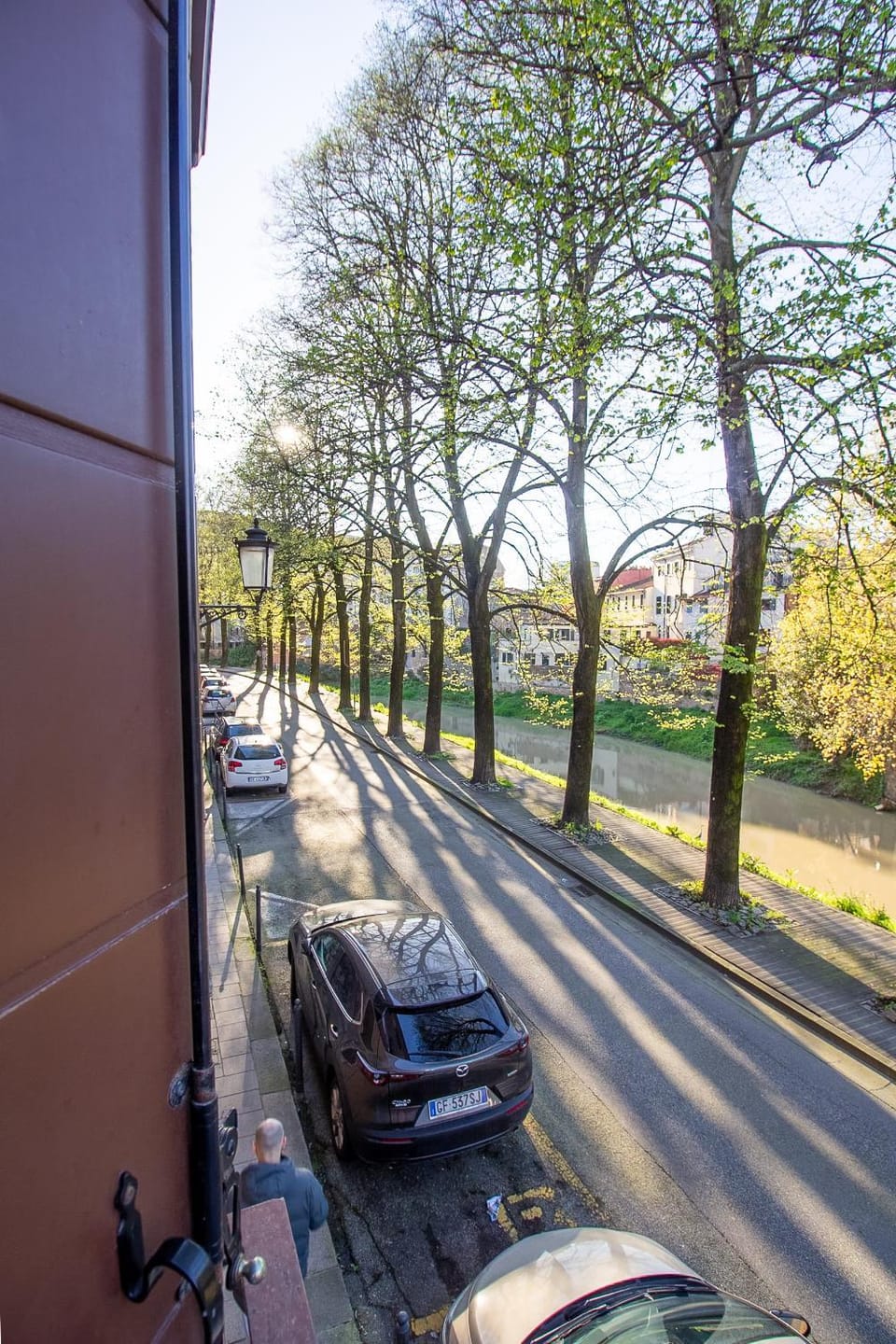 Spring, Day, Neighbourhood, Natural landscape, River view, Street view