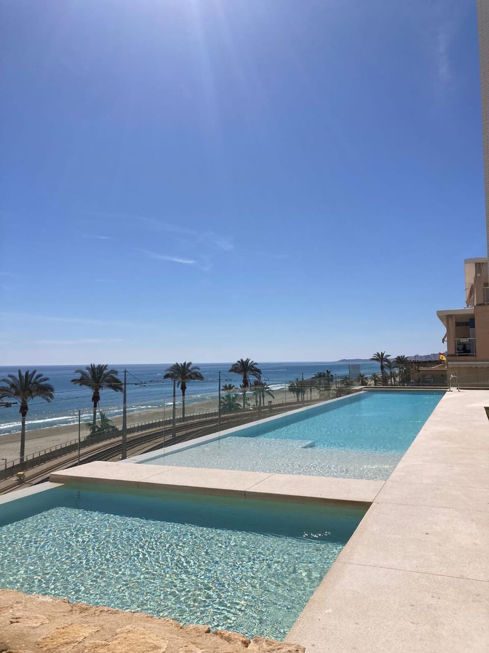 Pool view, Sea view, Swimming pool