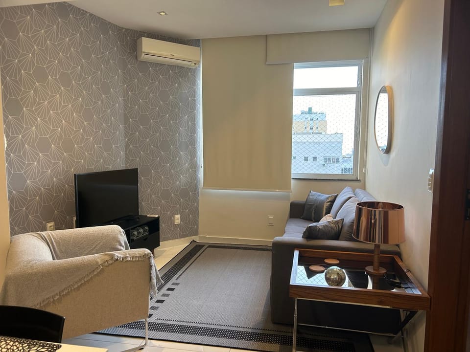 Living room, air conditioner