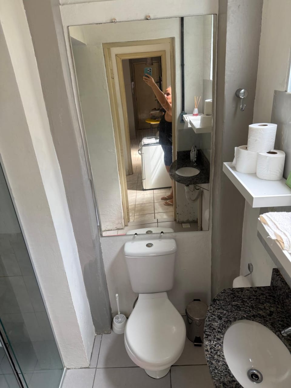 Apartamento central com pátio, 1 quadra do calçadão Apartment in State of Rio Grande do Sul