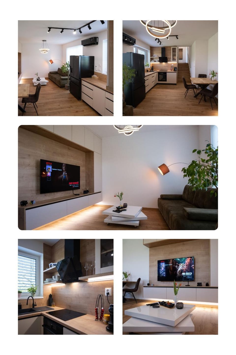 Communal lounge/ TV room, Bed, TV and multimedia, Kitchen or kitchenette, Living room, Photo of the whole room, Seating area, Evening entertainment, Bedroom