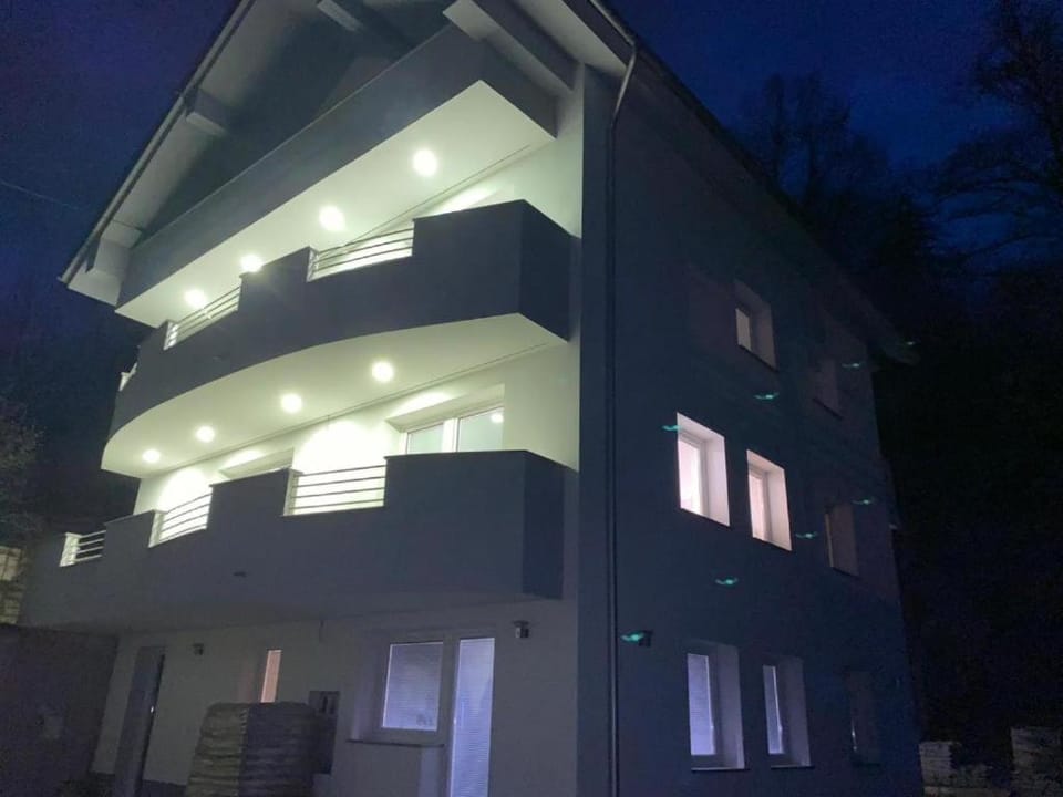 Property building, Night