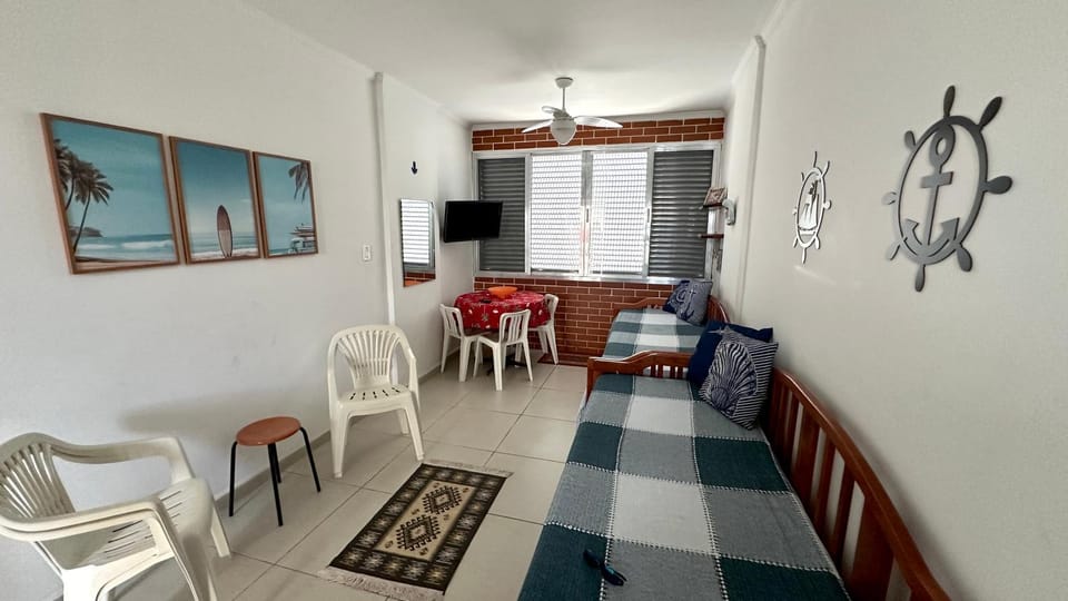 Apartamento Pé na Areia - Praia Grande Apartment in State of São Paulo