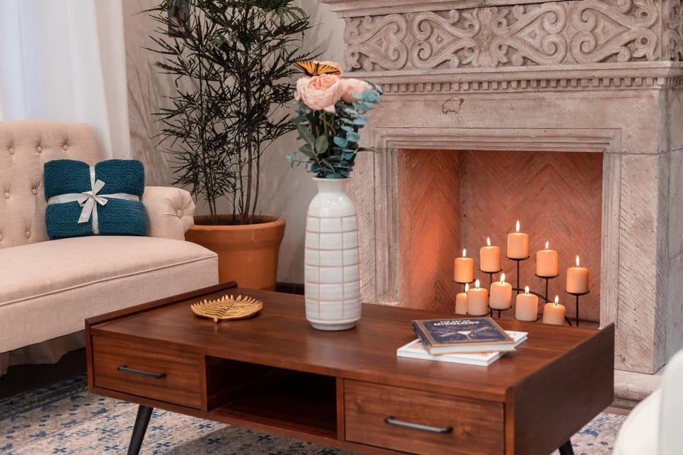 Decorative detail, Seating area