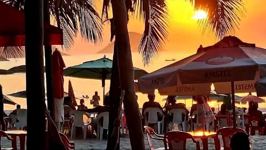 Restaurant/places to eat, Natural landscape, Lounge or bar, Beach, Sea view, Sunset