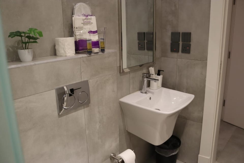 Toilet, Bathroom, towels