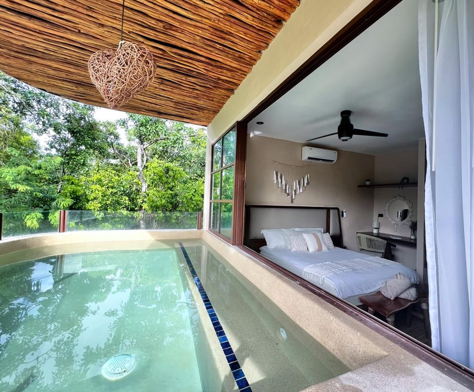 Casa Mica Tulum- Jungle View Oasis Near Beach Apartment in State of Quintana Roo