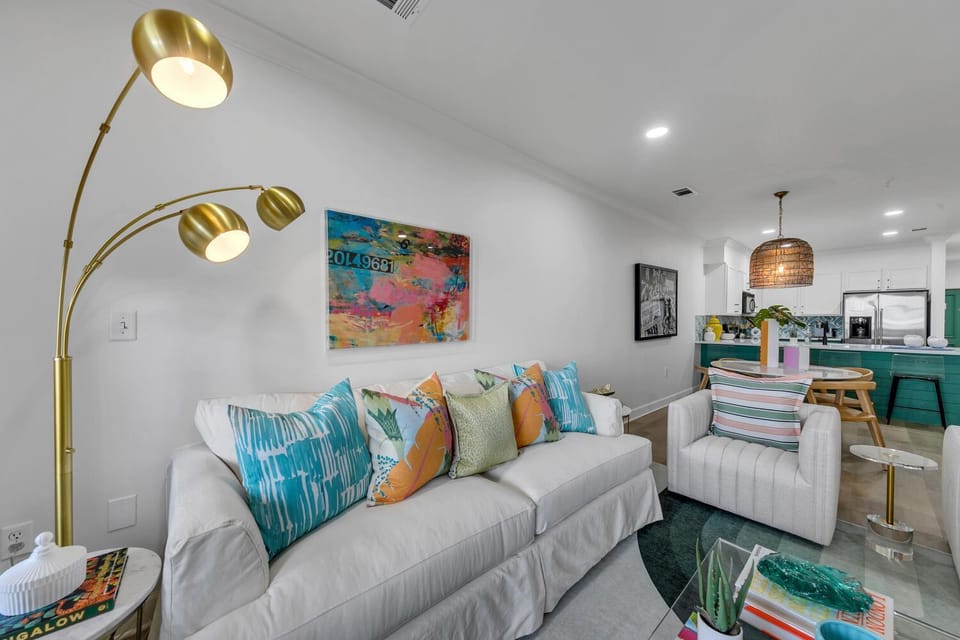 Newly Renovated Professionally Decorated Gulf Views! Pool & Beach Access House in Rosemary Beach