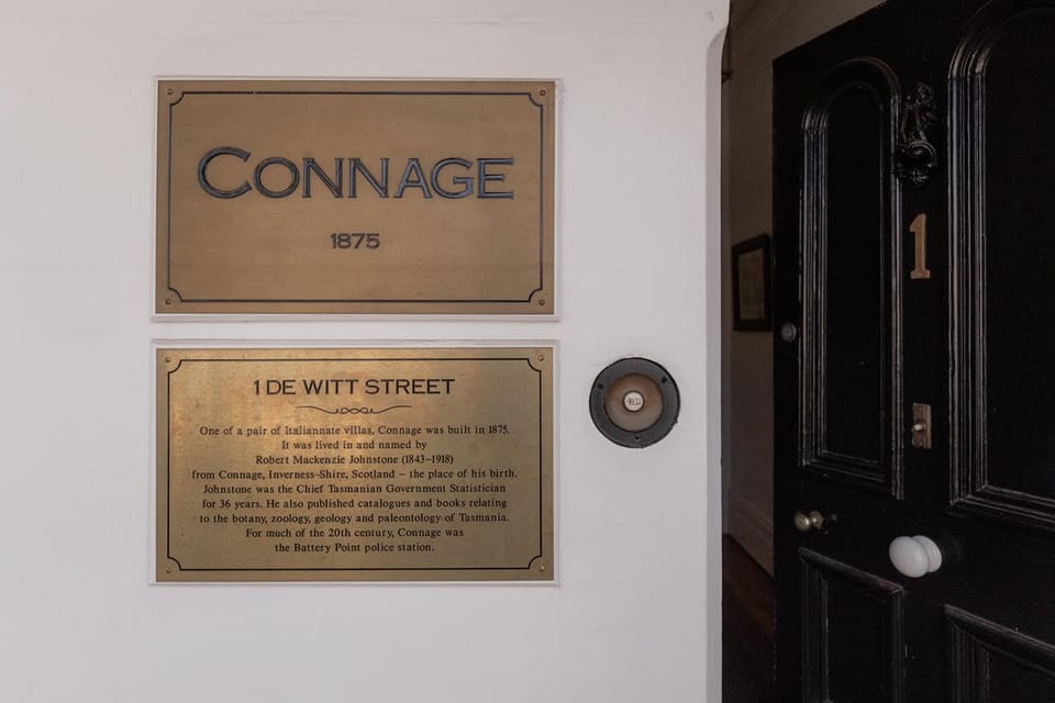 Connage - Historic Battery Point Police Station House in Hobart