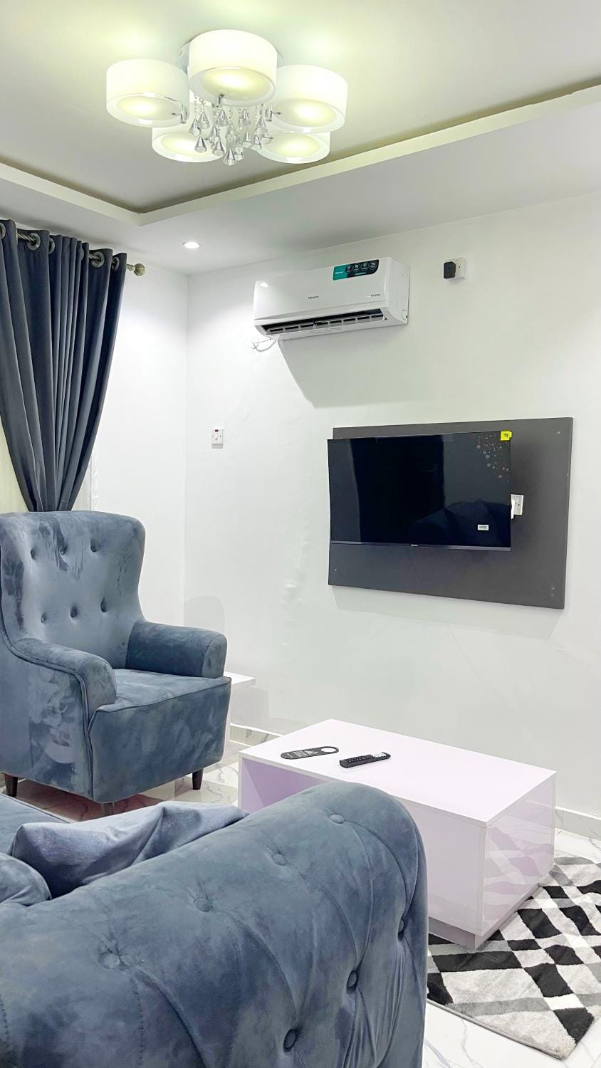 Living room, air conditioner