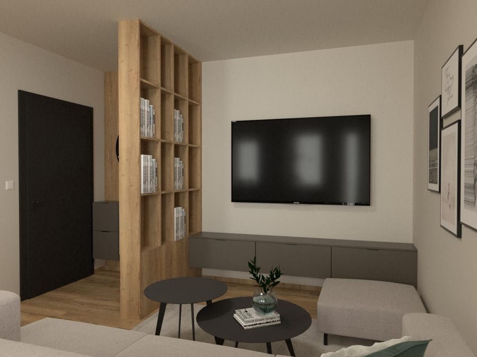 TV and multimedia, Living room, Seating area, Evening entertainment
