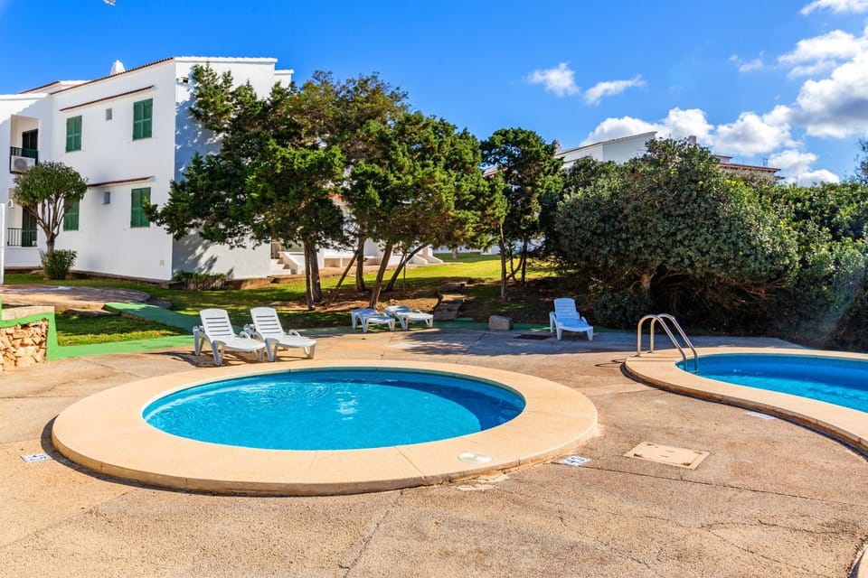 Property building, Living room, Swimming pool