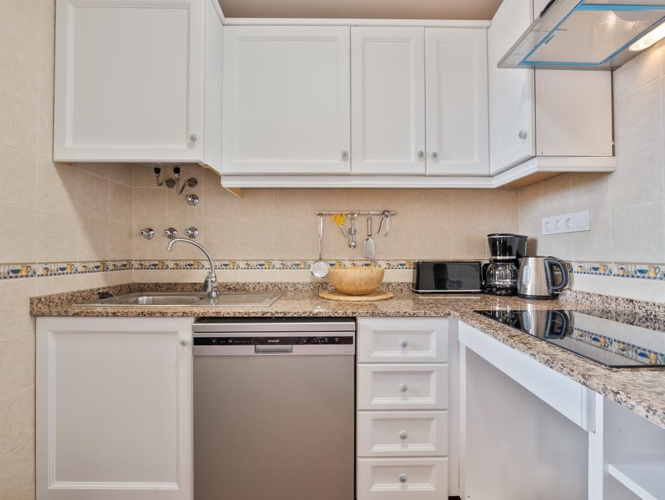 dishwasher, toaster, kitchen