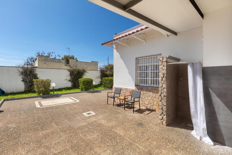 Property building, Patio