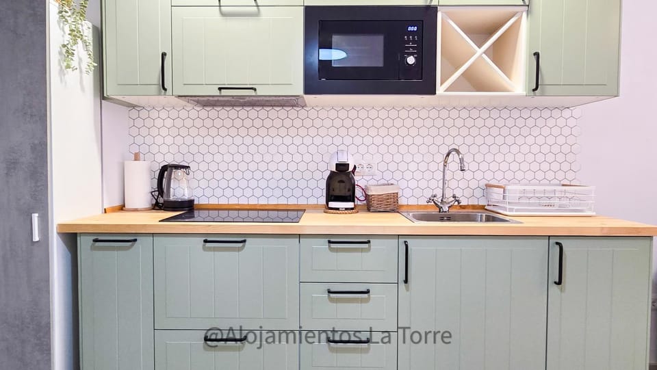 Coffee/tea facilities, Kitchen or kitchenette, minibar, stove, toaster