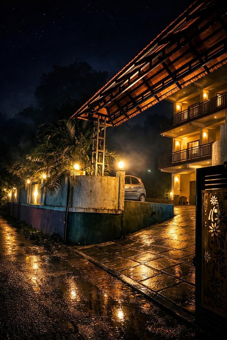 Property building, Night