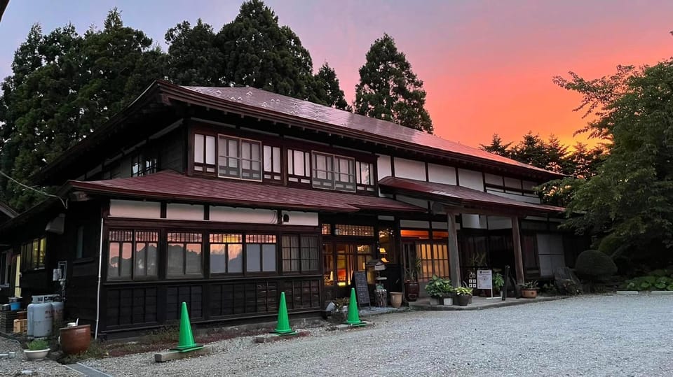 Property building, Sunset