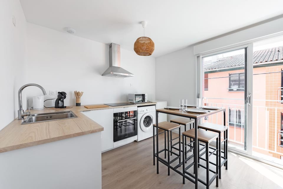 Coffee/tea facilities, Kitchen or kitchenette, Dining area, pet friendly, washing machine