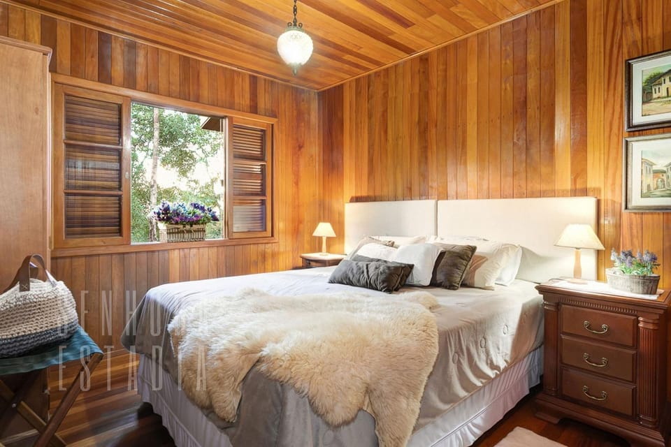 Canarinho Ranch, Wood Stove, with a View House in State of Santa Catarina