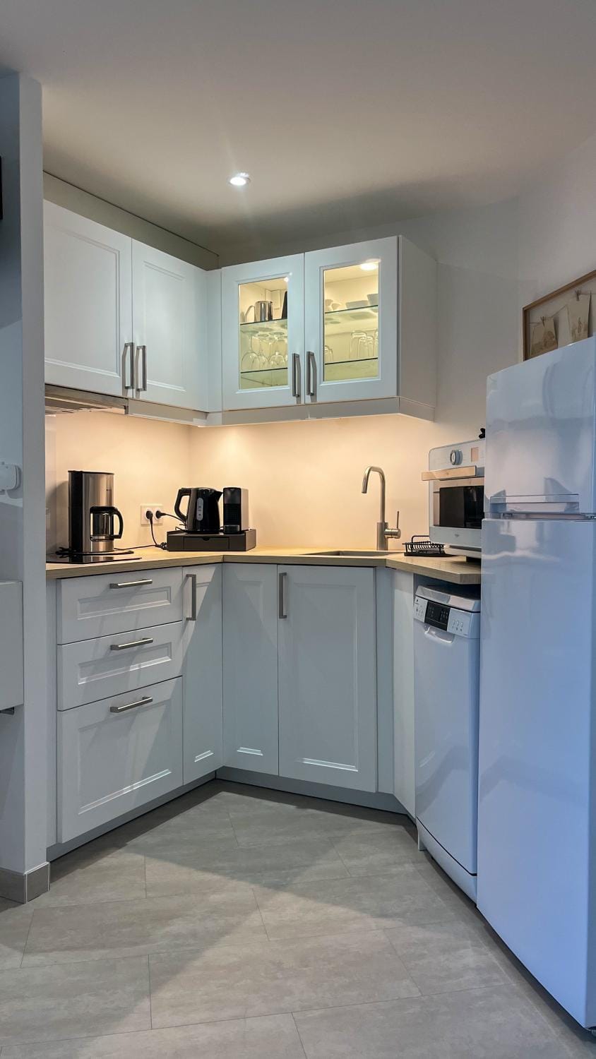 Kitchen or kitchenette, kitchen