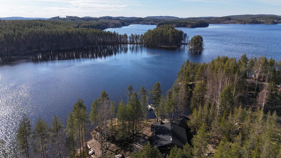 Day, Natural landscape, Bird's eye view, River view