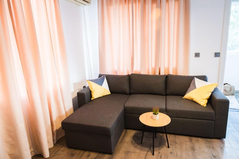 Living room, air conditioner