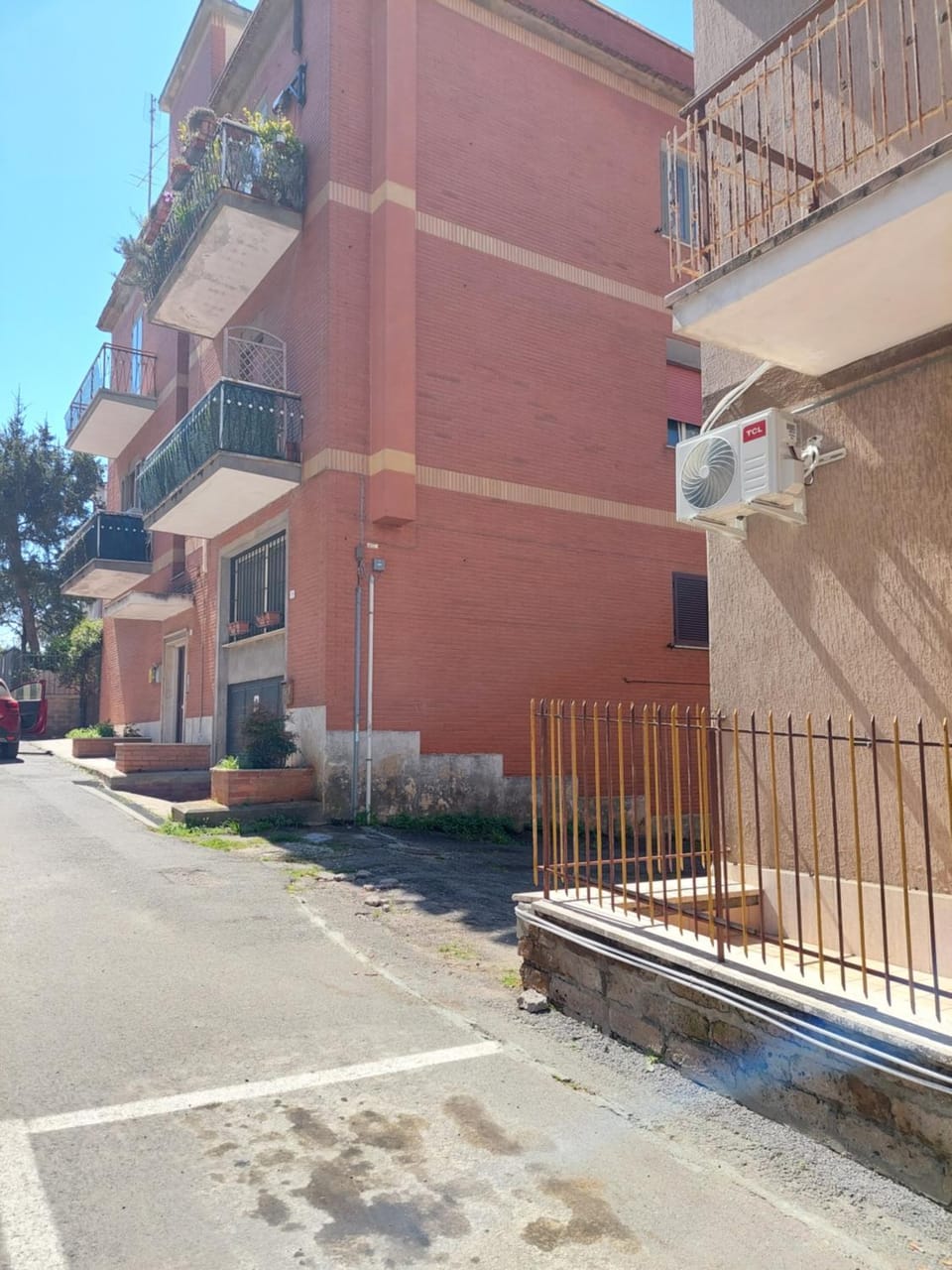 Property building, Street view, Quiet street view, Inner courtyard view
