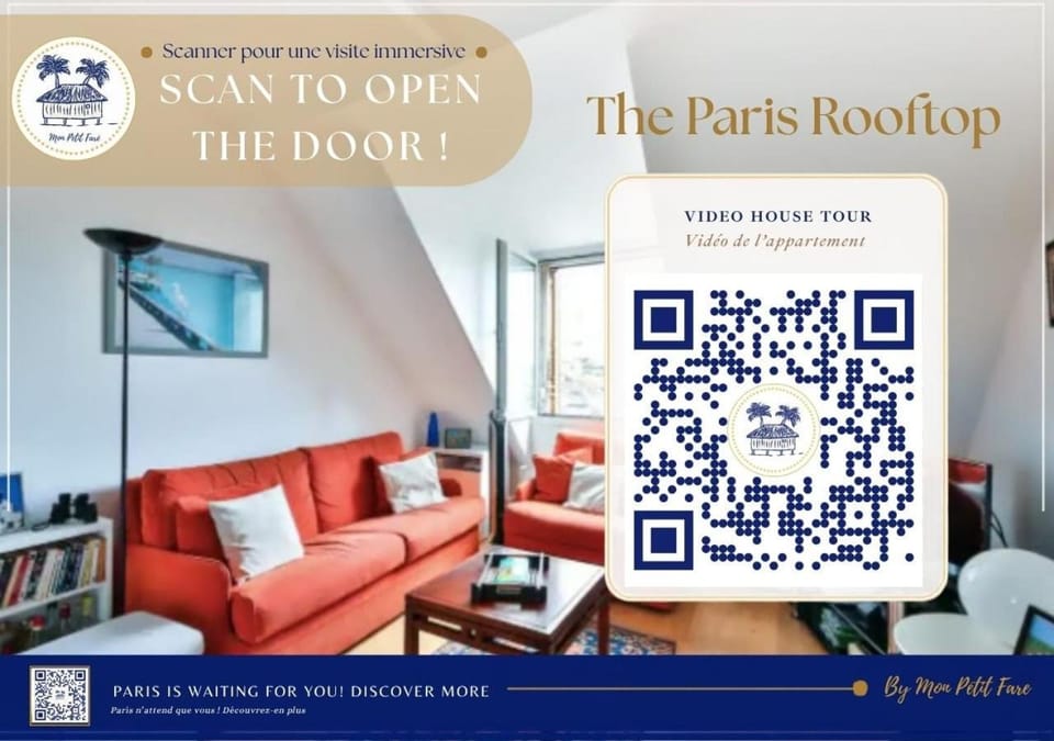 Toits de Paris - Vue Tour Eiffel - by MonPetitFaré Apartment in Paris