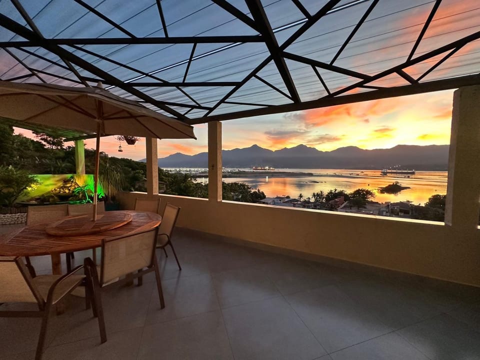 Day, Natural landscape, View (from property/room), Balcony/Terrace, Mountain view, Sea view, Sunrise