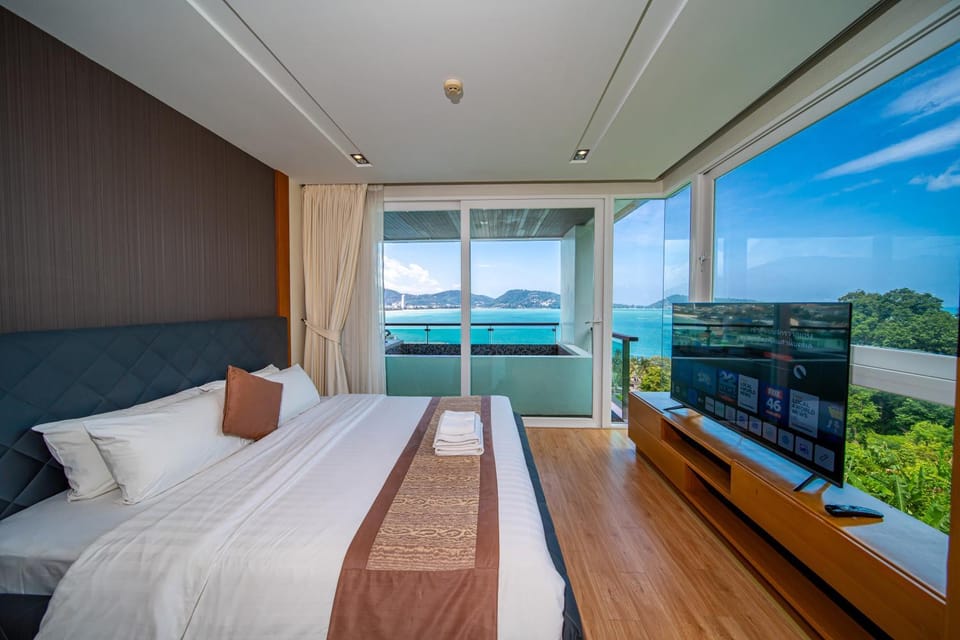Patong Kalim Unparalleled Sea View B&B Resort Apartment in Patong