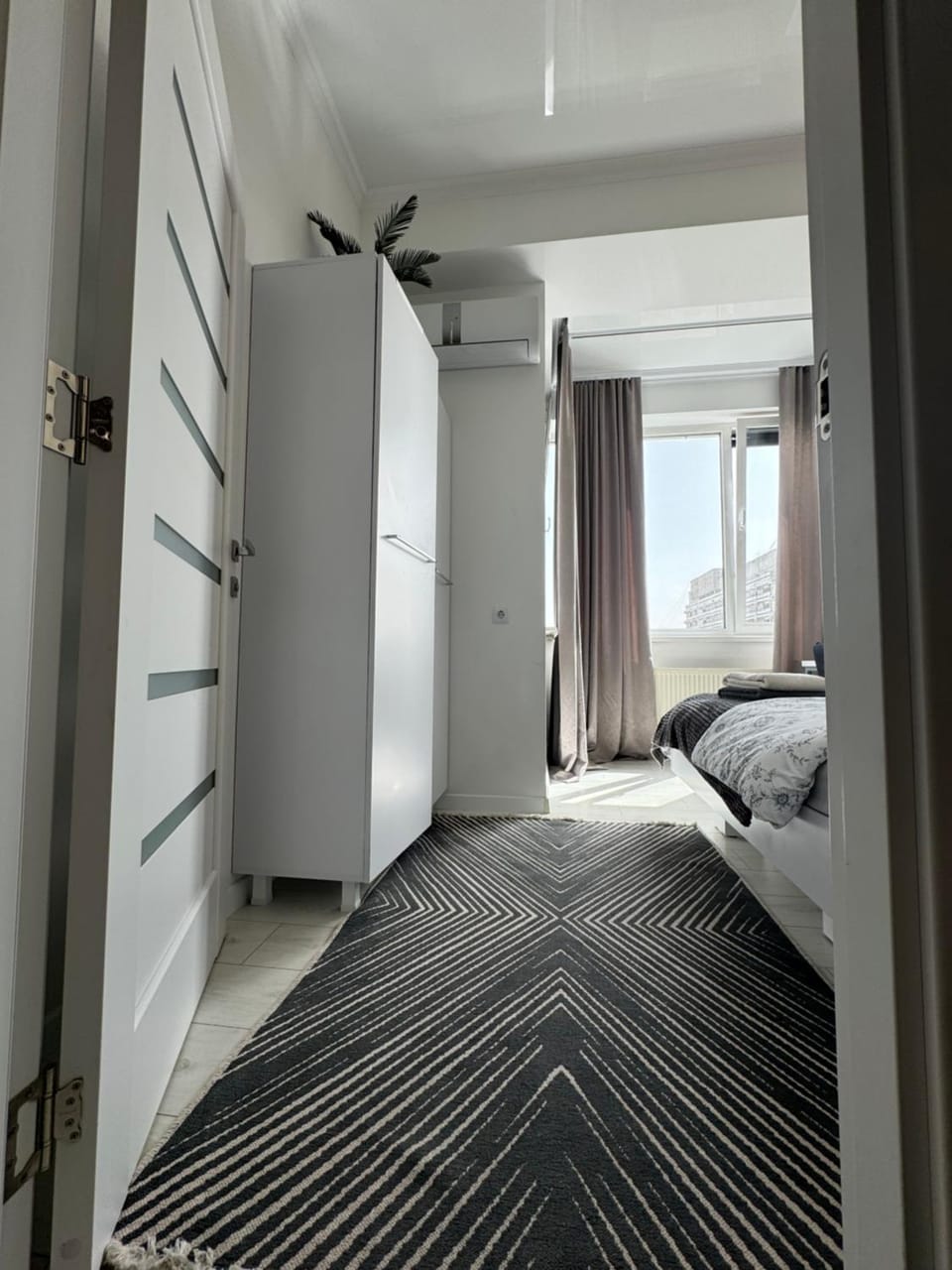 Bed, Photo of the whole room, Bedroom, wardrobe
