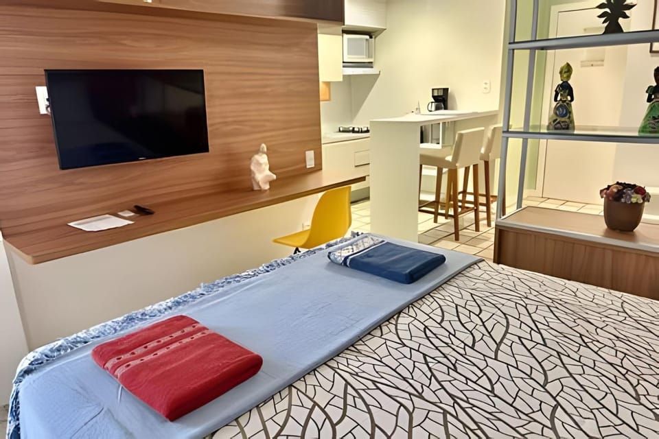 Estúdio Completo em Ondina – Perto do Farol da Barra Apartment in Salvador