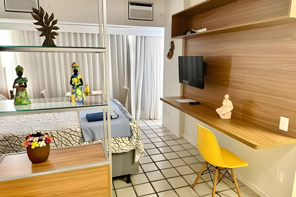 Estúdio Completo em Ondina – Perto do Farol da Barra Apartment in Salvador