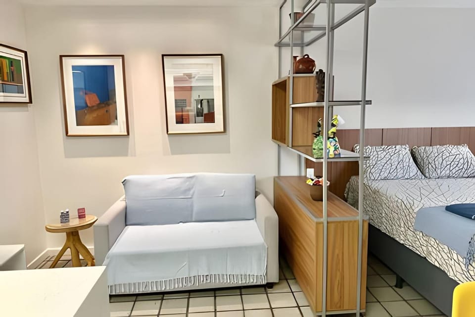 Estúdio Completo em Ondina – Perto do Farol da Barra Apartment in Salvador