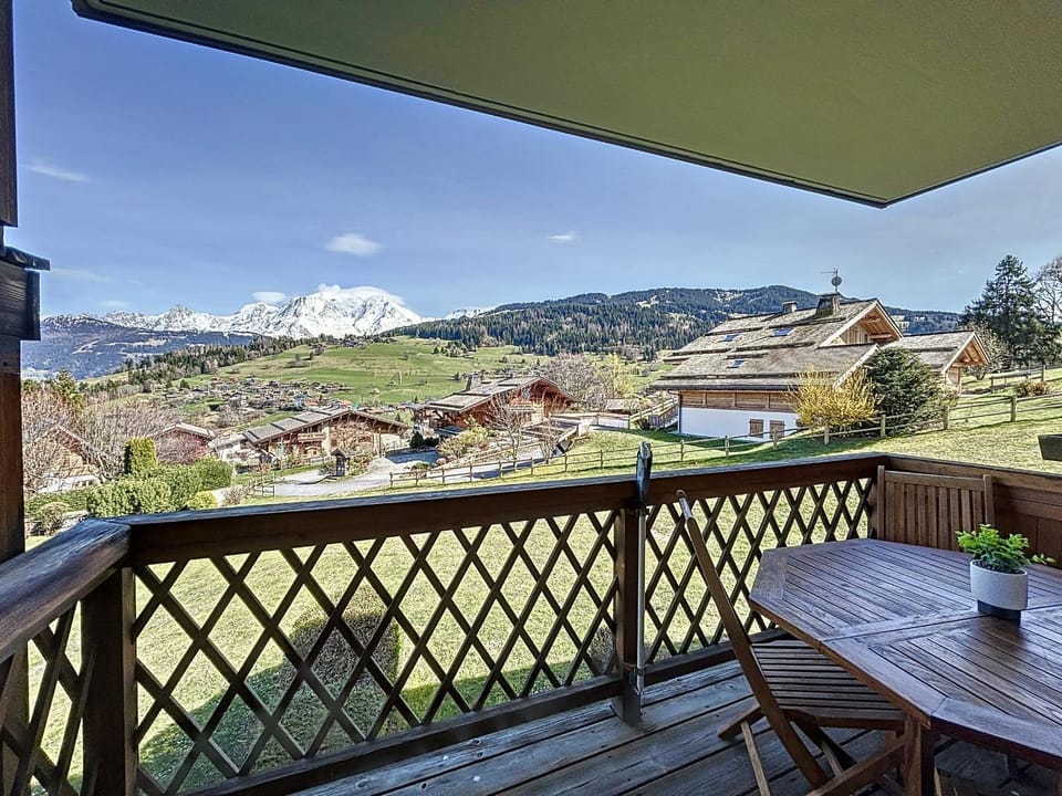 Appartement 2 chambres avec parking et wifi à Combloux - FR-1-560-124 Apartment in Combloux