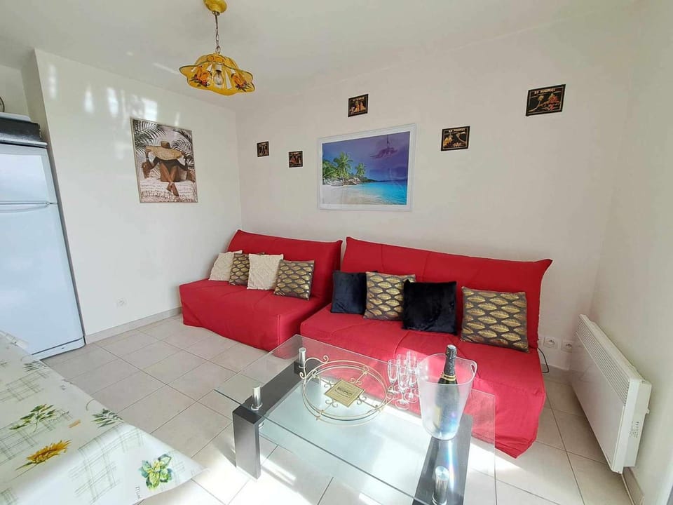 Appartement 2 pièces avec terrasse, parking et accès direct à la plage à Marseillan - FR-1-326-816 Apartment in Marseillan