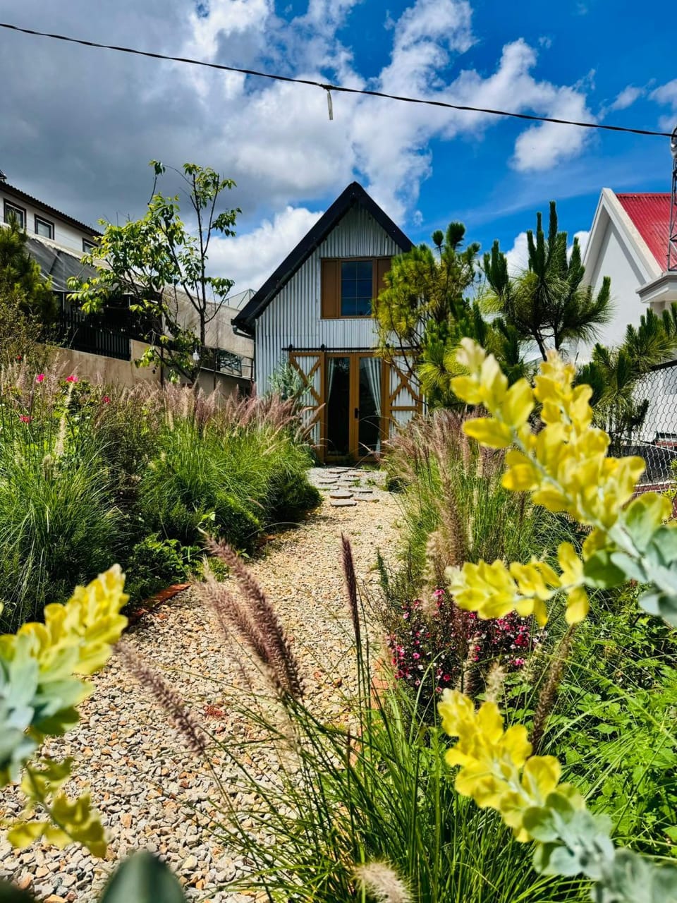 Property building, Garden