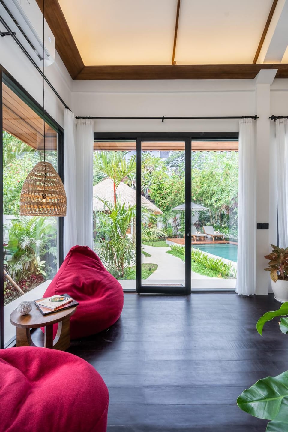 Seating area, Garden view