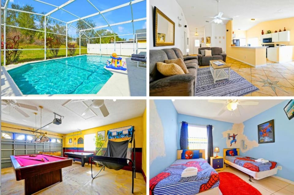 Minutes from Disney - Entertainment Haven with Pool Villa in Four Corners