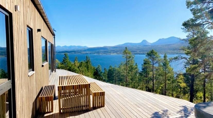 Ny hytte i Malangen House in Troms Og Finnmark