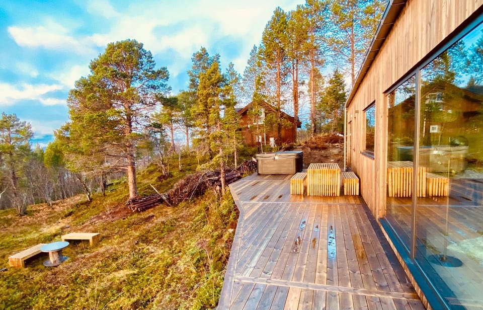 Ny hytte i Malangen House in Troms Og Finnmark