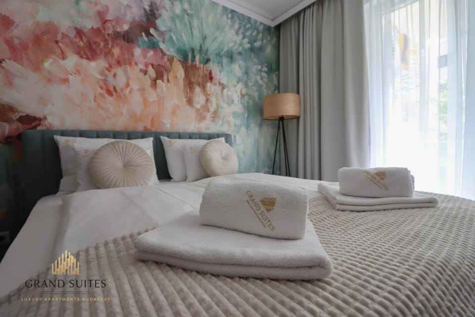 Bed, Property logo or sign