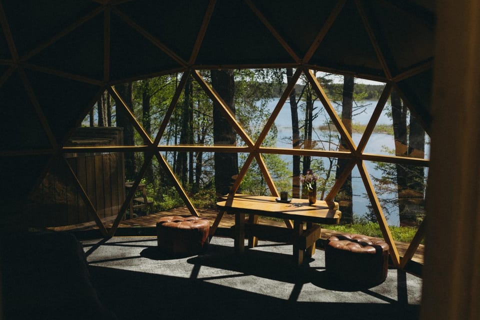 Asalnai Campsite Luxury tent in Vilnius County, Lithuania