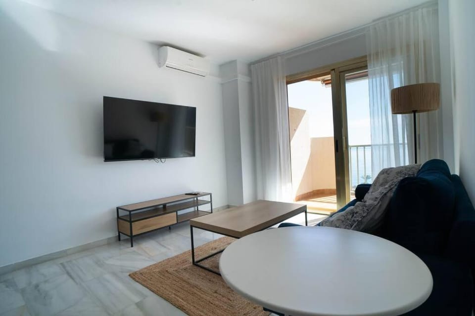 Living room, air conditioner