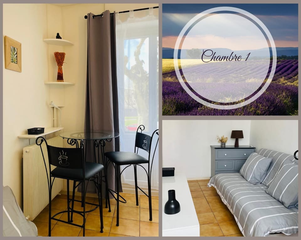 Seating area, Bedroom
