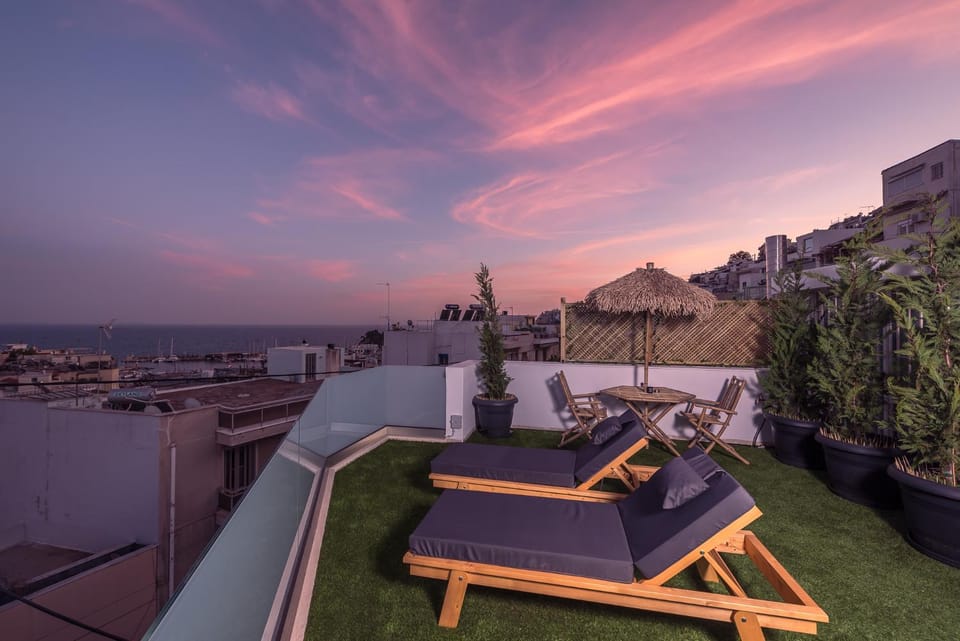 Balcony/Terrace, Sea view, Sunset