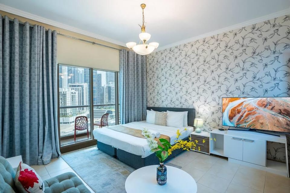 Bed, TV and multimedia